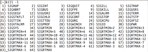 linux中信號介紹